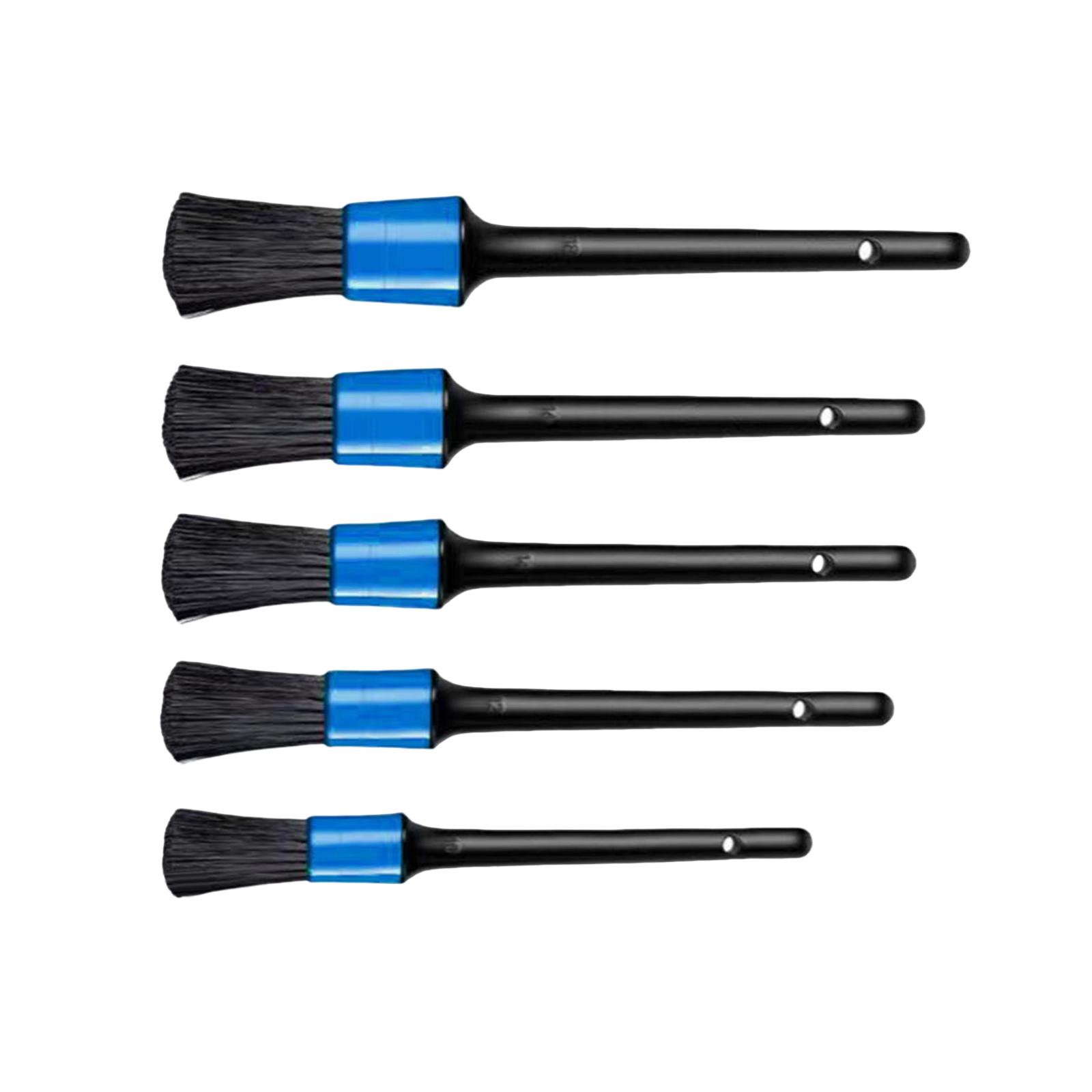 Car Cleaning Brush - Mehrteiliges Auto-Detailing-Bürstenset aus Kunststoff mit Weichen