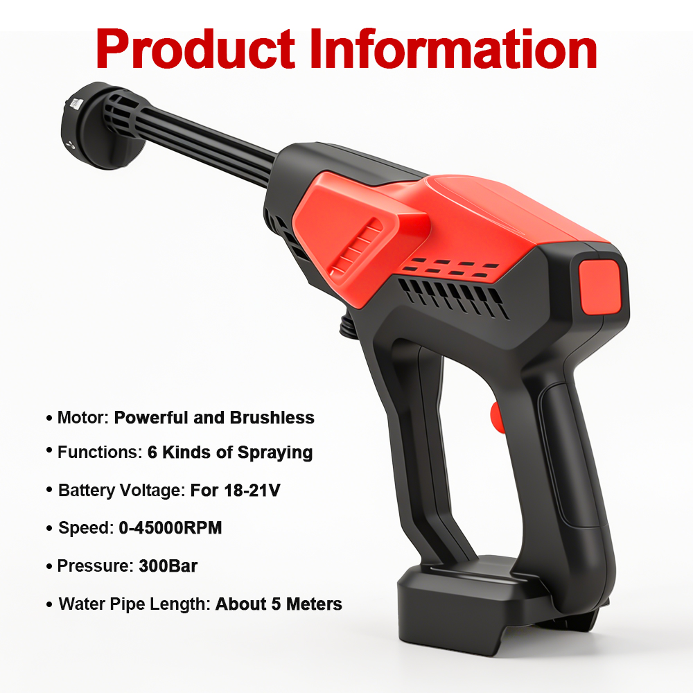 300Bar Bürstenloser Hochdruck- – Car Shampoo Ph Bewertung und Preis